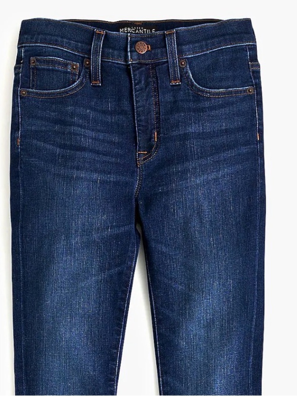 J.Crew 9”mid-rise skinny jeans